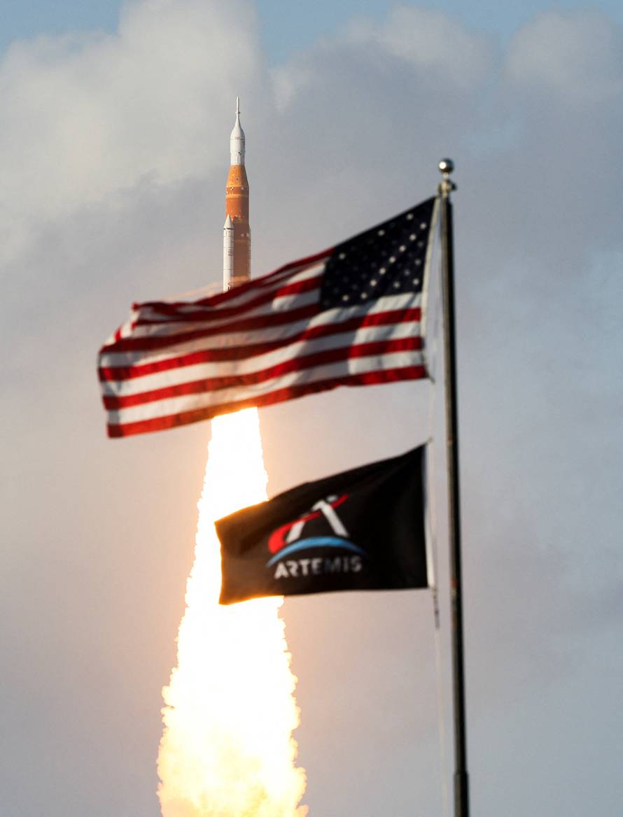 Artemis II launch in Cape Canaveral