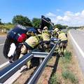 Auto se prevrnuo kod Bala: Dvoje ljudi je lakše ozlijeđeno