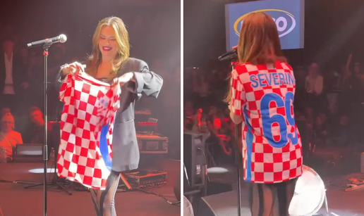 Severina oduševila publiku u Ptuju, poklonili joj hrvatski dres: 'Volim naše koncerte!'