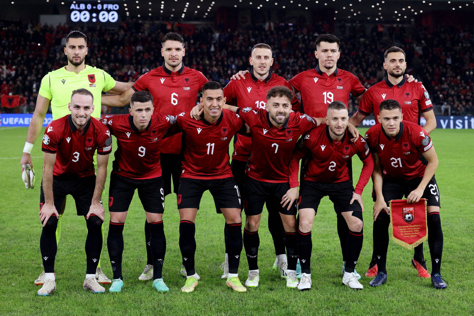 FILE PHOTO: Euro 2024 Qualifier - Group E - Albania v Faroe Islands
