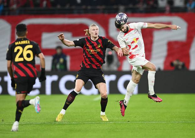 Champions League - Round of 16 First Leg - RB Leipzig v Manchester City