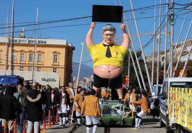 Rijeka: Povorka maškara na Rije?kom karnevalu