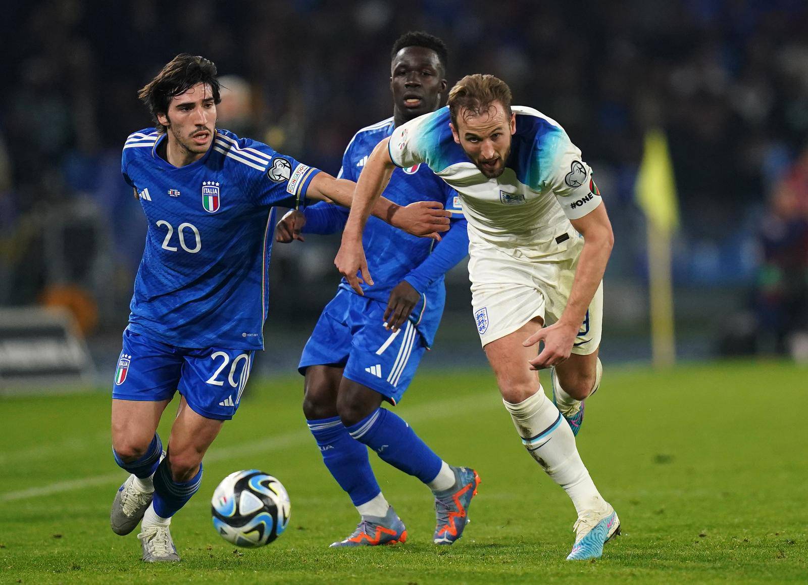 Italy v England - UEFA Euro 2024 Qualifying - Group C - Diego Armando Maradona Stadium