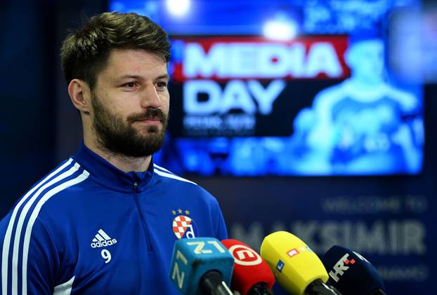 Zagreb: GNK Dinamo Media Day uoči utakmice protiv Hajduka