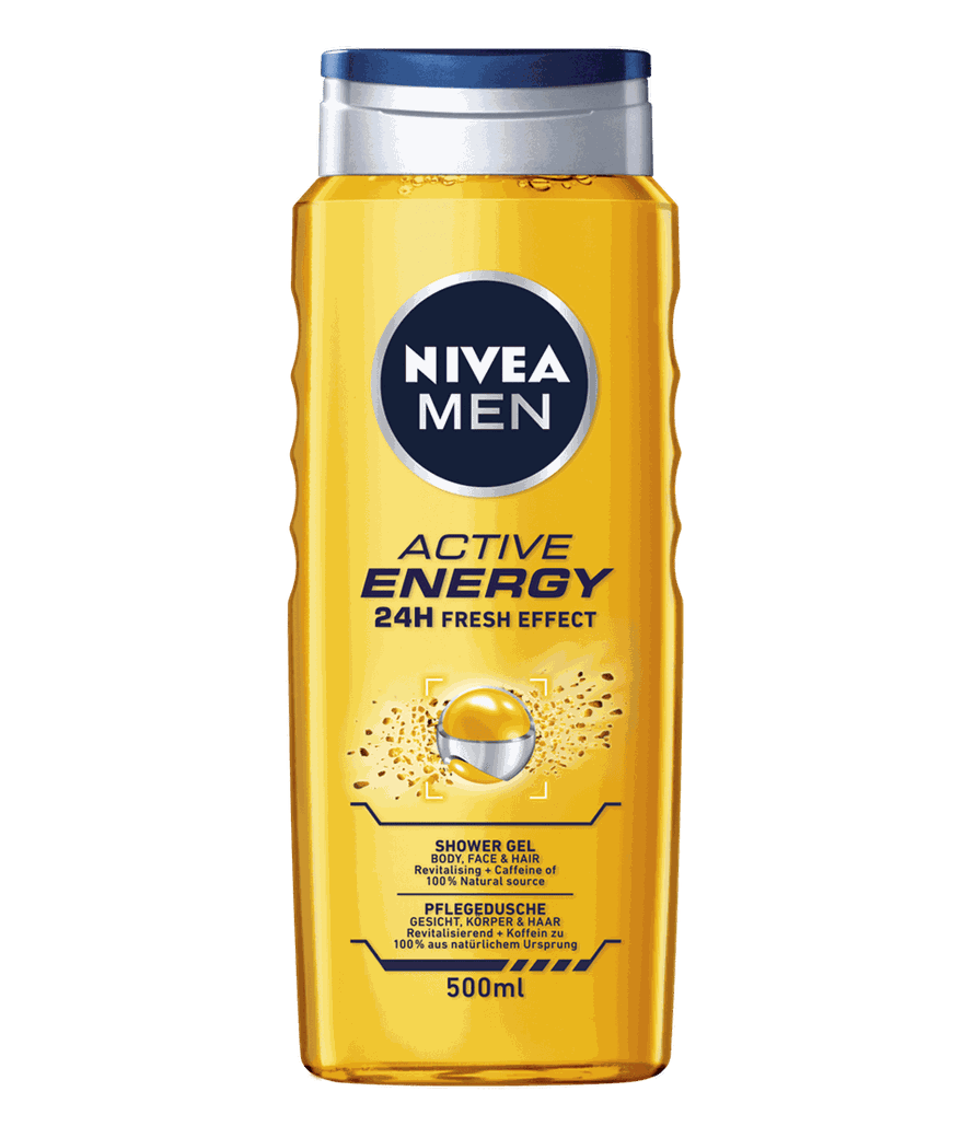 Aktivan početak dana uz NIVEA MEN Active Energy proizvode