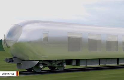 Japanci rade 'nevidljivi' vlak, tračnicama će juriti već 2018.