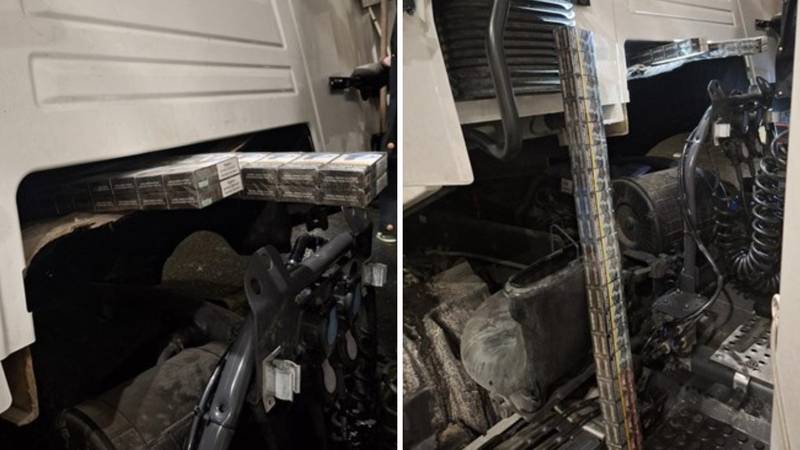 POPUŠILI SU Pogledajte gdje su Turčini sakrili 20.000 cigareta u kamionu, dobili i 'masnu' kaznu