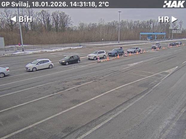 FOTO Gužve na hrvatskoj granici