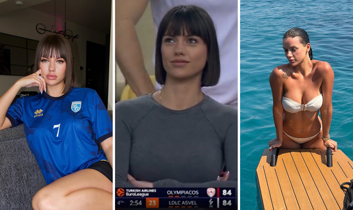 FOTO Nitko nije znao za ovu kosovsku navija&ccaron;icu. Kamerman ju je snimio. Sad je prate tisu&cacute;e