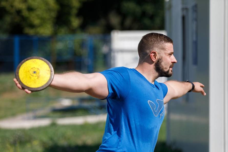 Zagreb: Ivan Katanušić, paraolimpijac i bacač diska