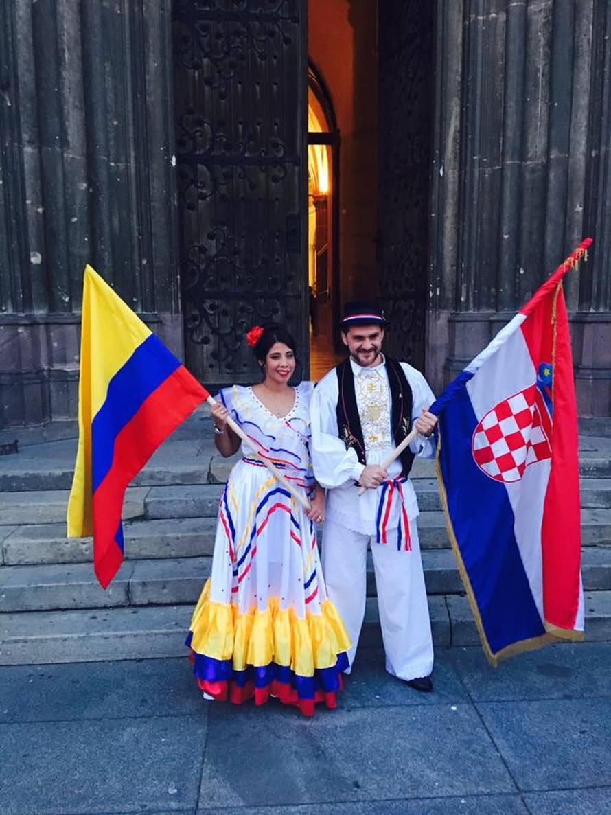 Ja navijam za Kolumbiju, ona za Hrvatsku, zajedno za Osijek