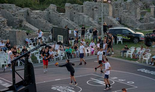 Bivši NBA-ovac Bruno Šundov organizirao je košarkaški 3x3 spektakl u drevnoj Saloni