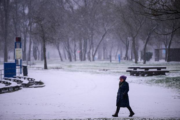 Zagreb: Zimska idila na Bundeku