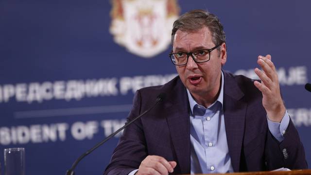 Beograd: Predsjednik Srbije Aleksandar Vučić obratio se javnosti povodom situacije na Kosovu i Metohiji