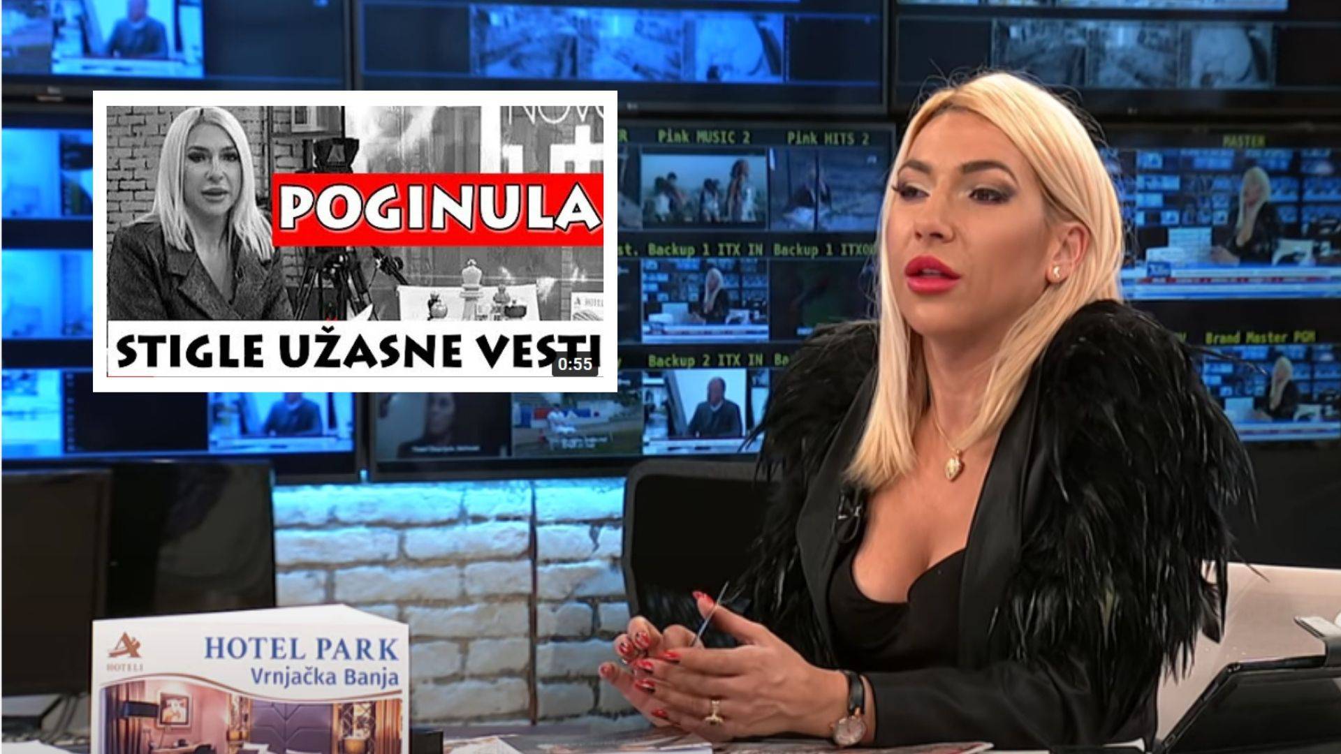 Srpsku voditeljicu šokirala lažna vijest da je umrla: 'Užas! Igrati se s nečijim životom... Bizarno'