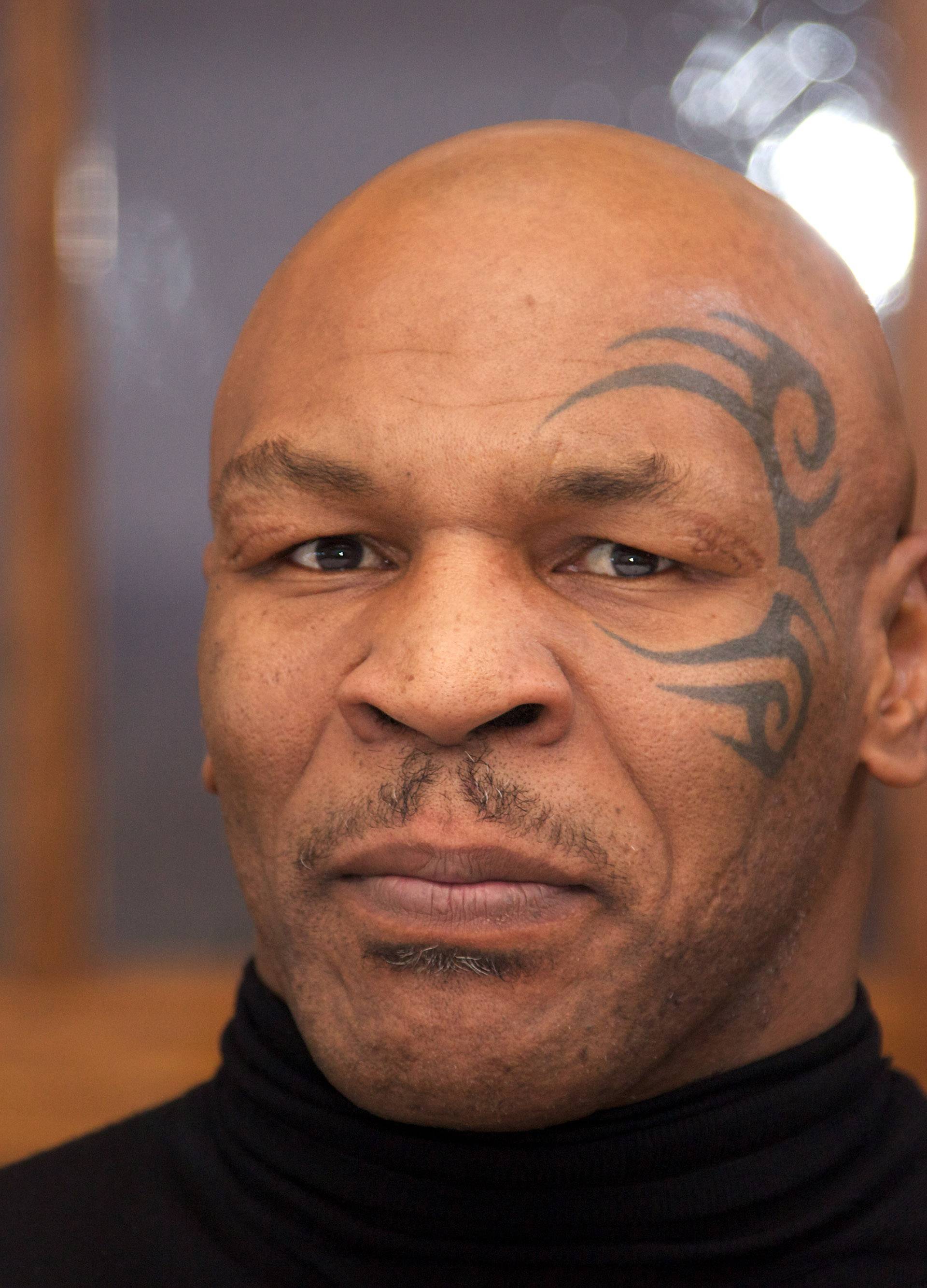 Mike Tyson attends the 'Mike Tyson: Undisputed Truth' Junket - Los Angeles