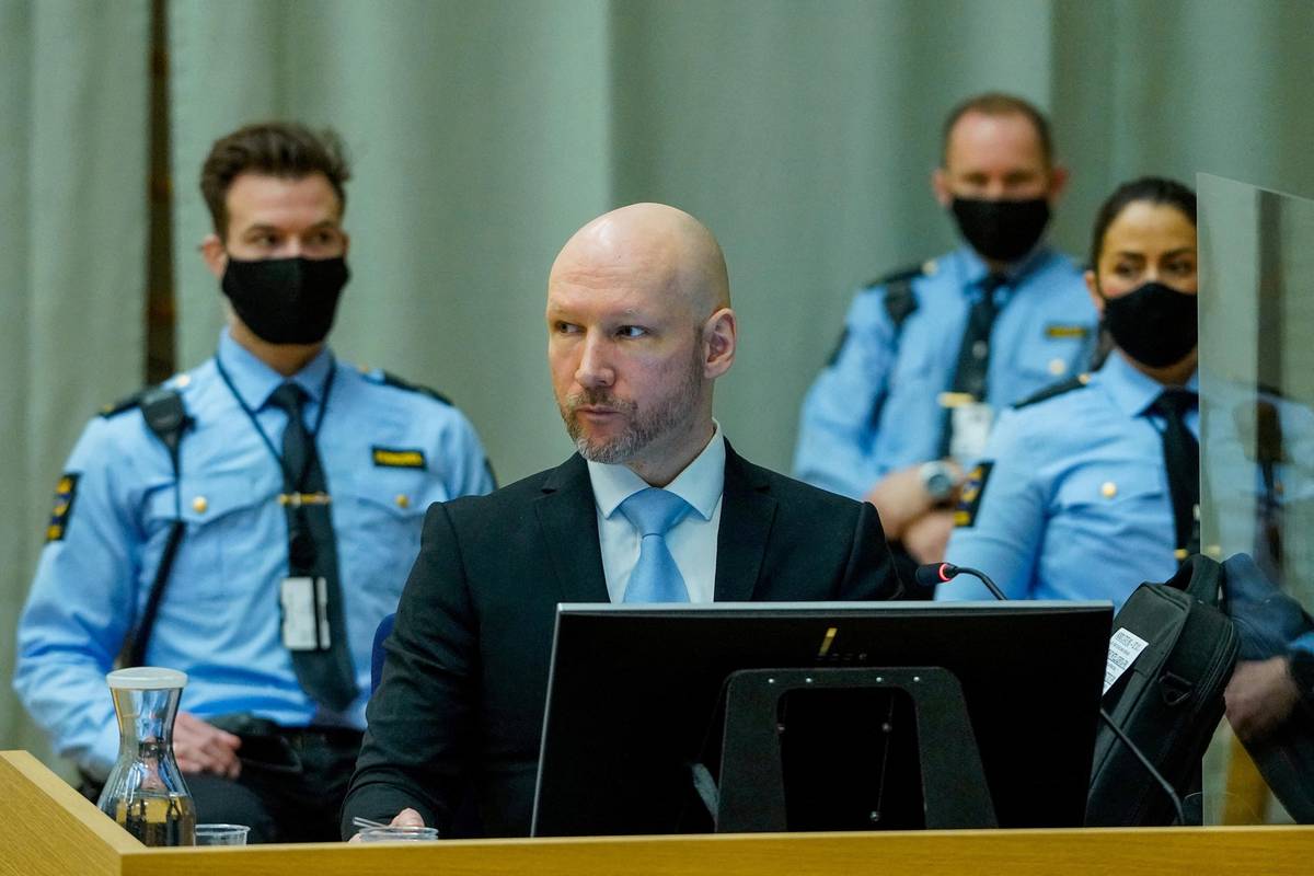 Breivik ostaje iza rešetaka: Odbili razmatrati zahtjev za puštanje ubojice na slobodu