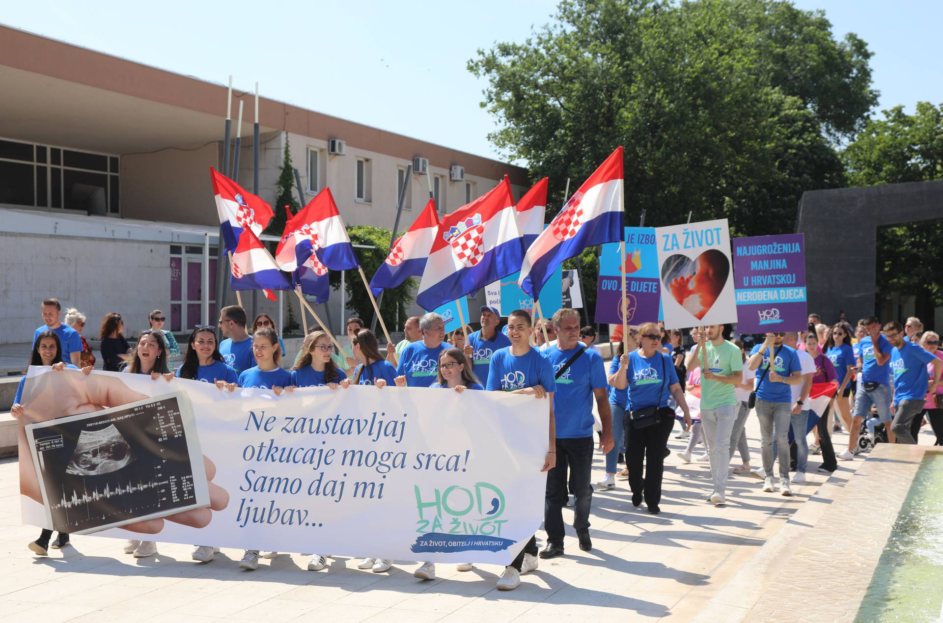 Knin po prvi puta domaćin Hoda za život, obitelj i Hrvatsku