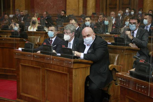 Beograd: Sjednica Parlamenta o rebalansu budžeta