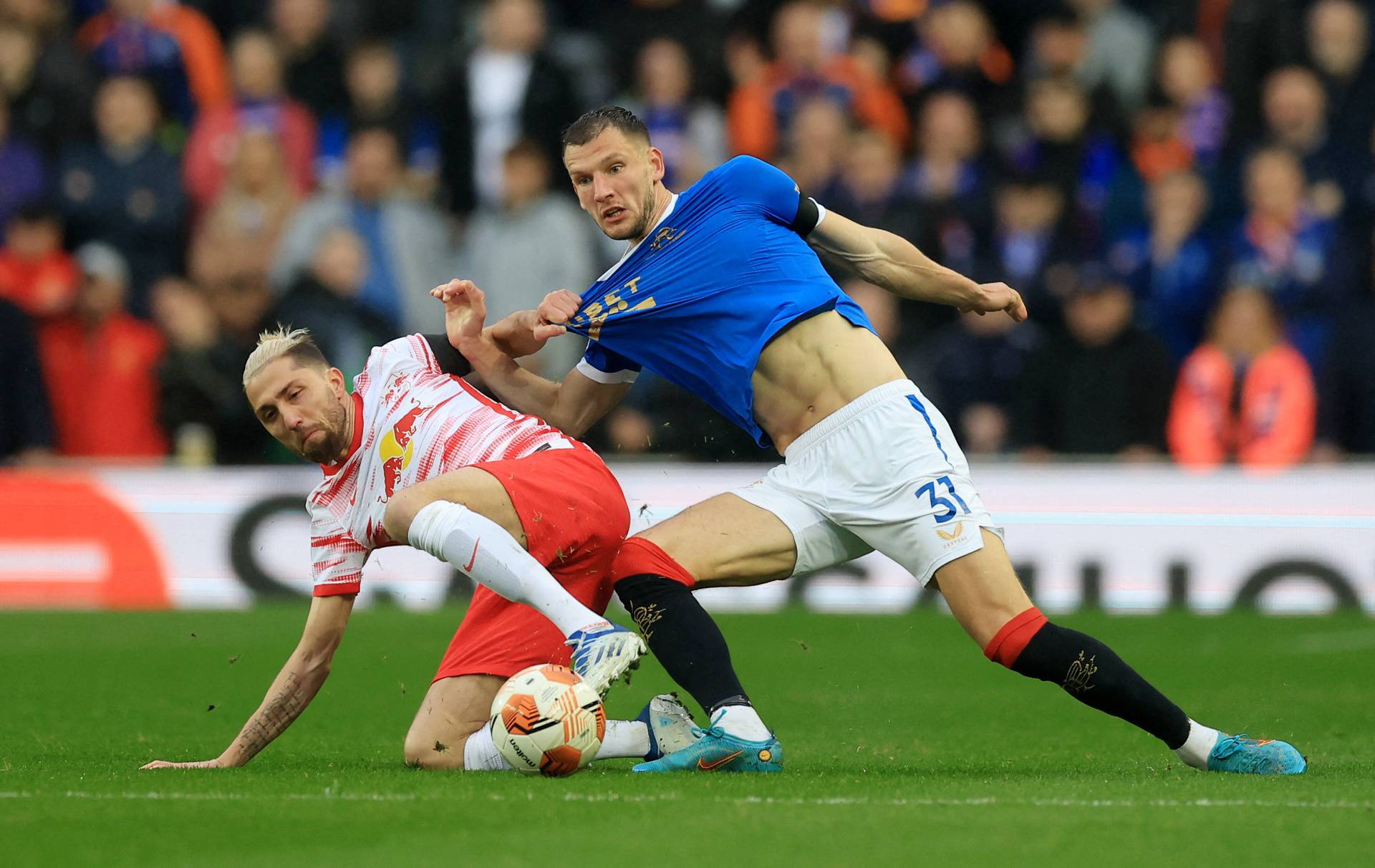 Europa League - Semi Final - Second Leg - Rangers v RB Leipzig