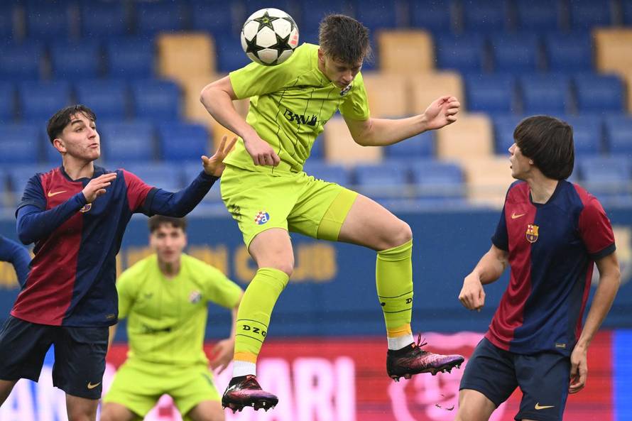 Barcelona i Dinamo sastali se u šesnaestini finala UEFA Lige prvaka mladih