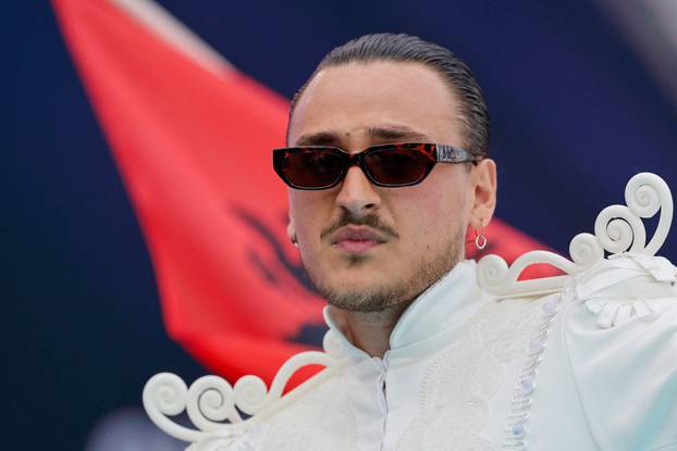 Eurovision Song Contest's 'Turquoise Carpet' event in Vienna
