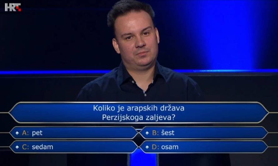 Tomislav je odustao na pitanju o dinosaurima za 250 tisuća kuna: Znate li vi točan odgovor?