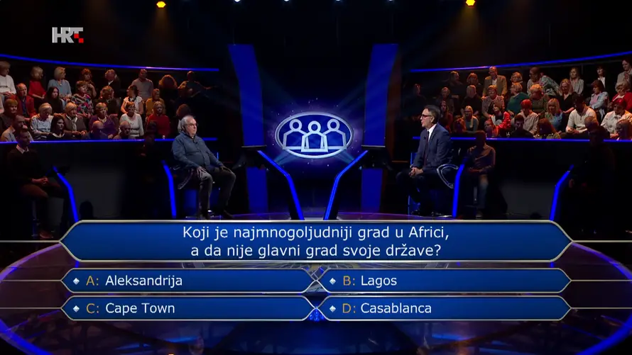 Na 'Milijunašu' otvoreno je 14. pitanje: Poznati kvizaš odustao, znate li vi odgovor na njega?