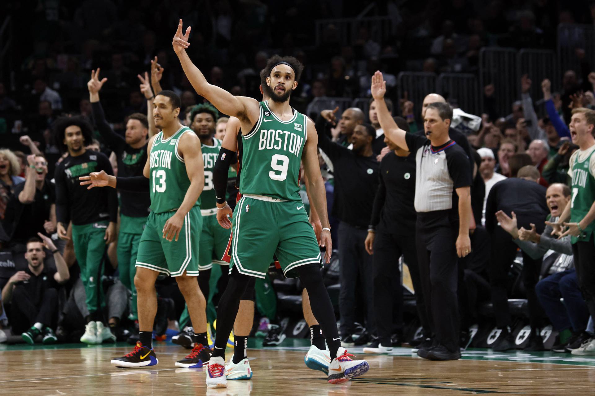 NBA: Playoffs-Miami Heat at Boston Celtics