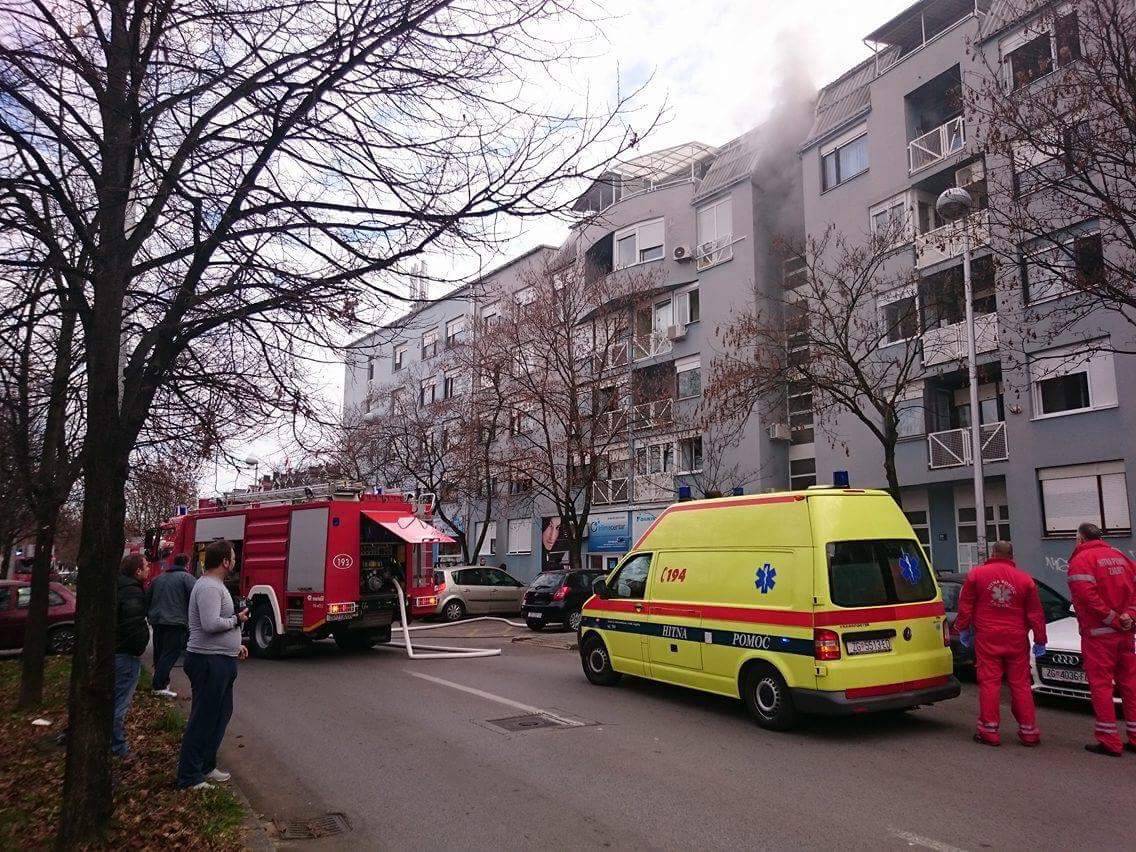 Drama na Malešnici: Vatrogasci iz dima spasili 21 čovjeka i pse