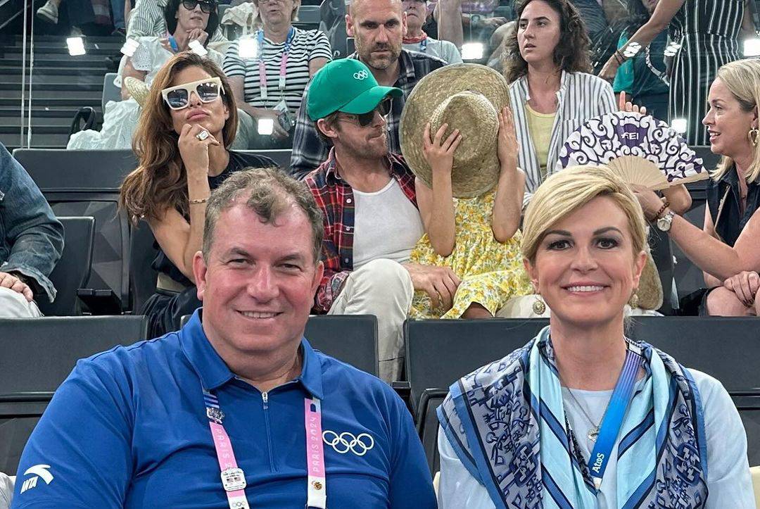 FOTO Opa, koja majica! Kolinda opet privukla pažnju u Parizu