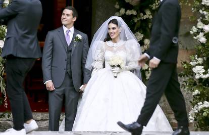 Glamurozno vjenčanje u Italiji: Oženio se Berlusconijev sin Luigi