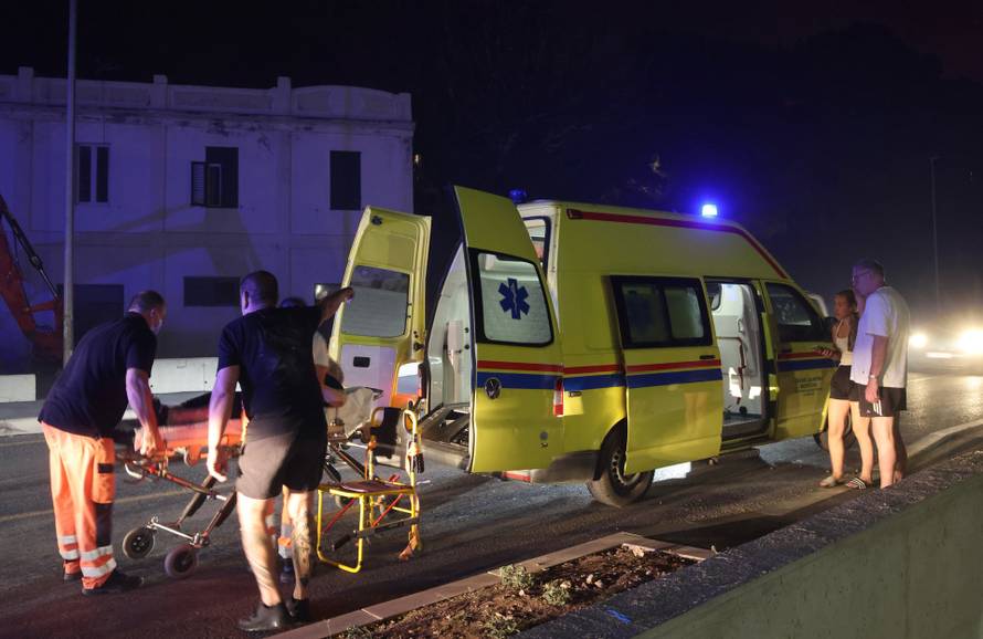Omiš: Katastrofalna noć na požarištu kod Omiša.