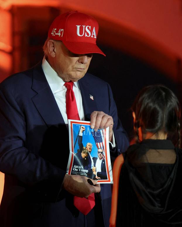 U.S. President Trump and first lady host Halloween event at White House in Washington