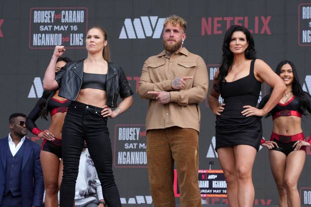 MMA: Rousey vs Carano - Press Conference