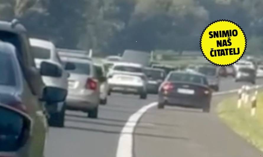 VIDEO Svi su budale, jedino je on pametan. U Audiju pretječe po zaustavnoj kod Bosiljeva!