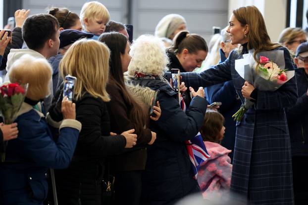 Britain's Prince William and Princess Kate visit Scotland