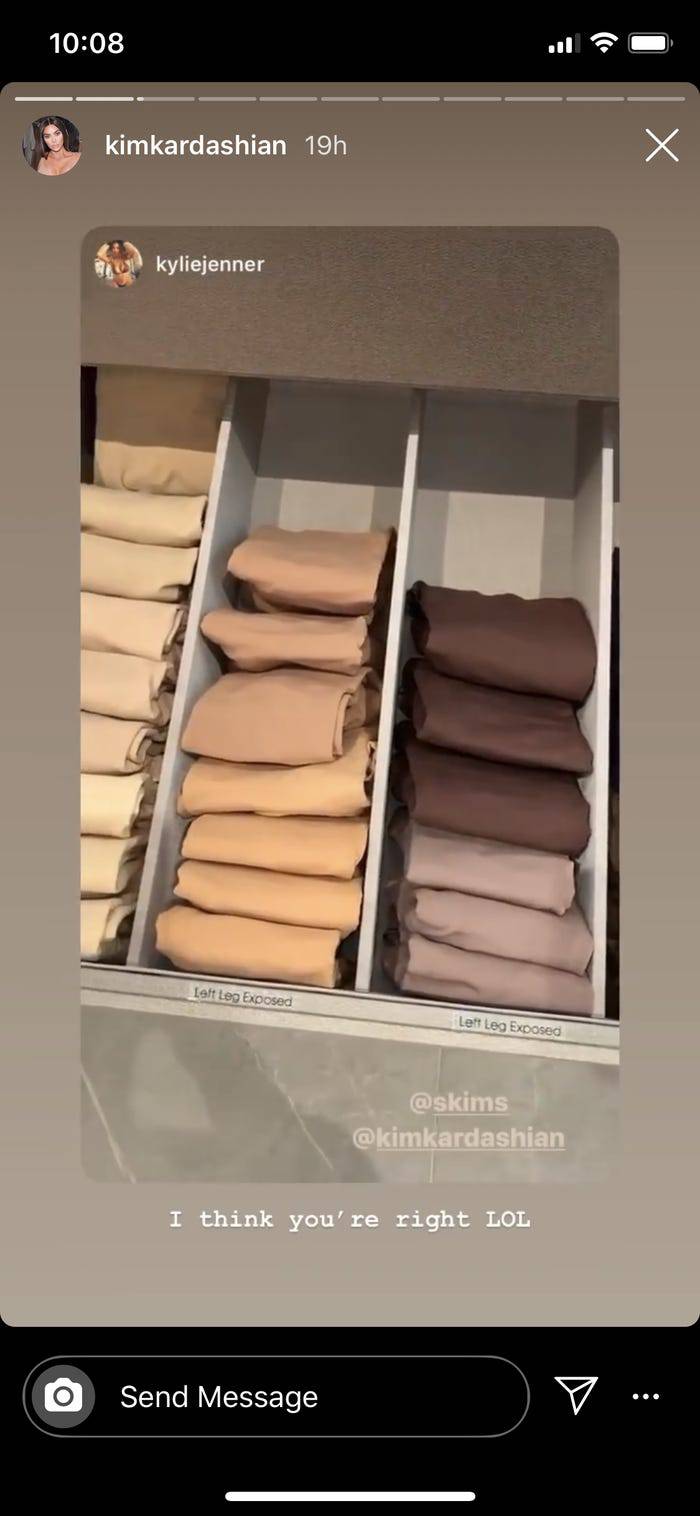 Kylie ima više SKIMS odjeće nego Kim koja je i vlasnica