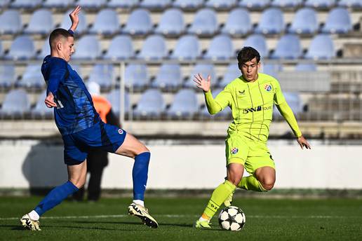 Slovan U19 - Dinamo 2-2:  Mladi se poigravali i dominirali, pa sve prosuli na kraju utakmice