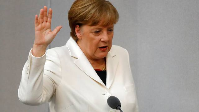 German parliament Bundestag elects new chancellor in Berlin