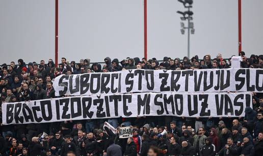 FOTO Pogledajte poruku Torcide za uhi&cacute;ene u napadu na Delije