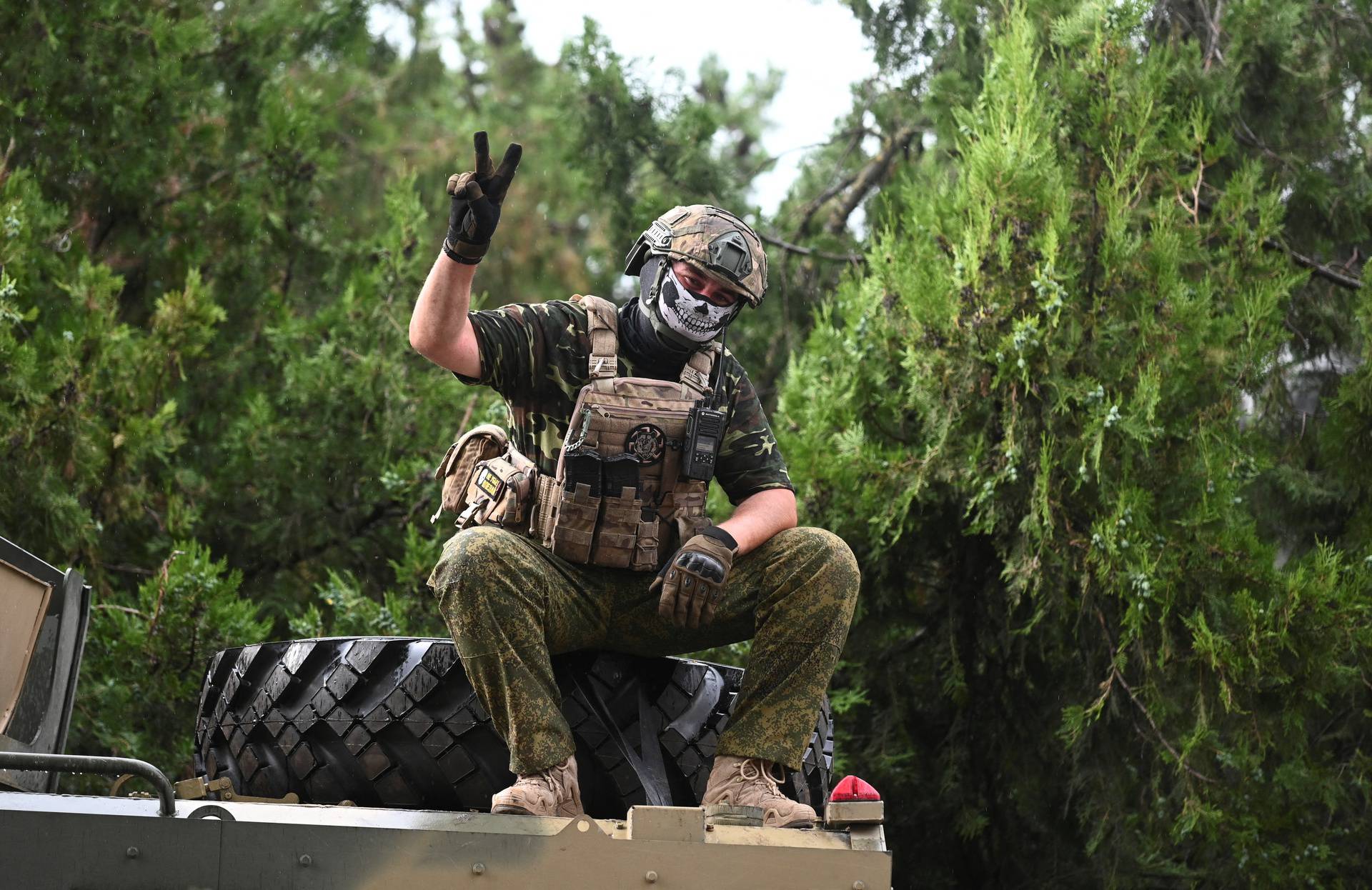 Wagner fighters deployed in Rostov-on-Don