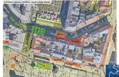 Evo kako će izgledati Dolac dok traju radovi na obnovi tržnice!