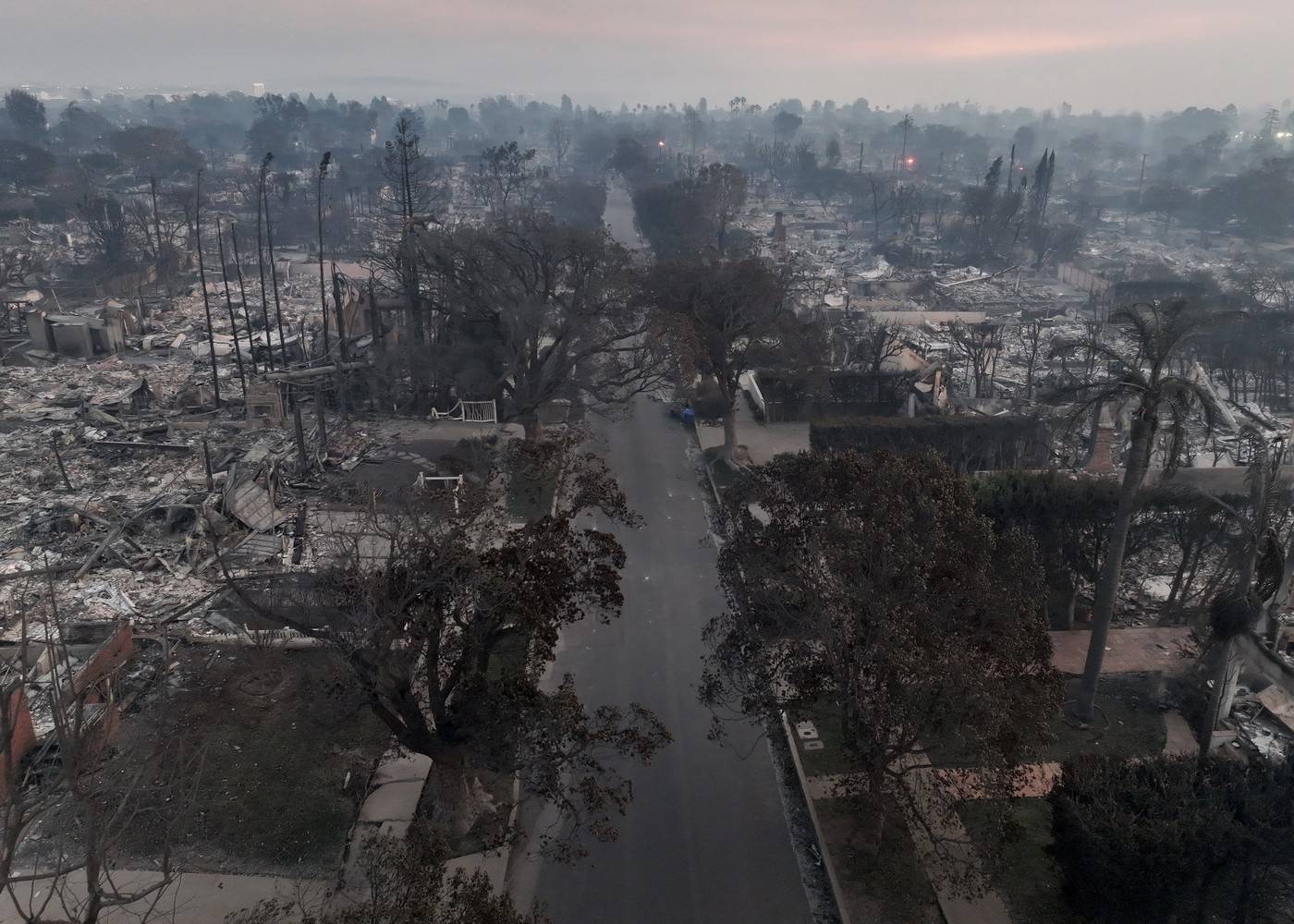 Pacific Palisades wildfire in Los Angeles