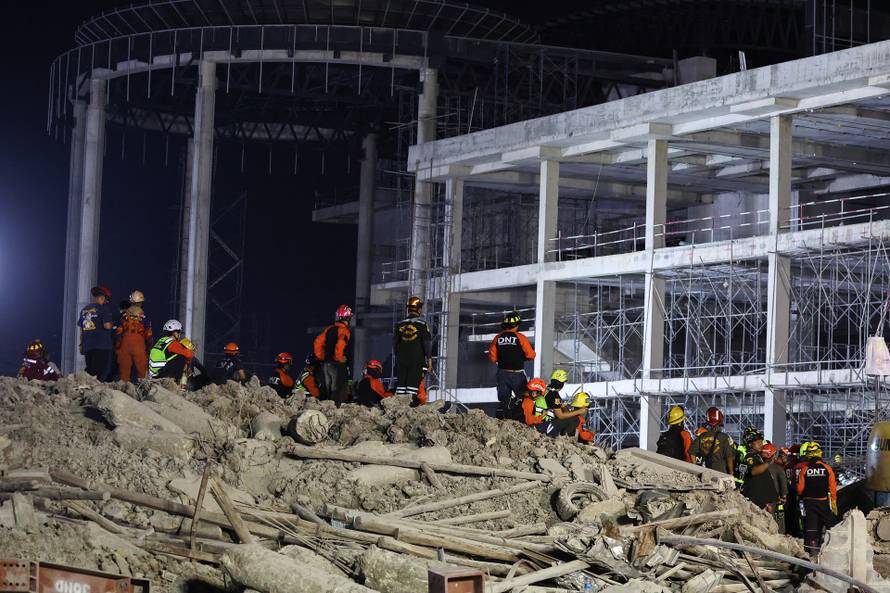 Tremors from an earthquake felt in Bangkok