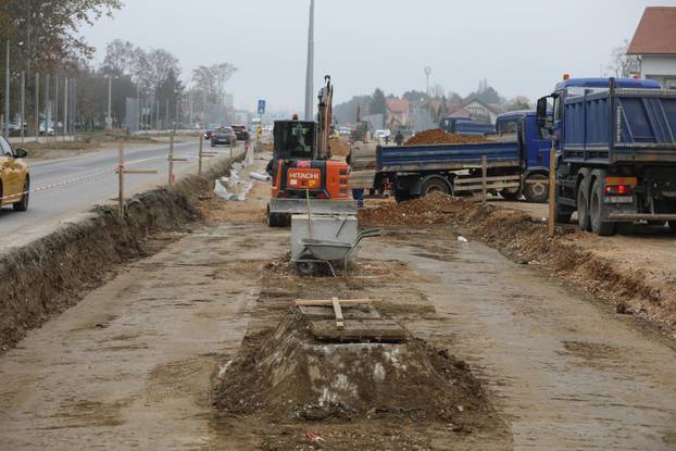 Zagreb: Radovi na Sarajevskoj cesti