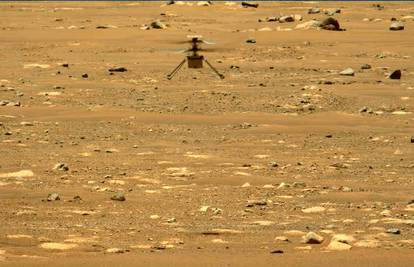NASA-in helikopter na Marsu izveo i treći let dug 80 sekundi