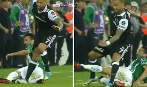 Quaresma poludio! Hrvatski krvnik htio slomiti nogu rivalu