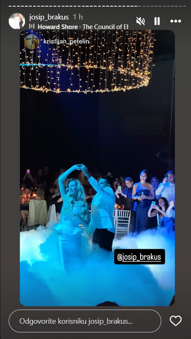 Kakav spektakl! Zvijezda serije 'San snova' i supruga 'zapalili' binu, a Hajduk bio šlag na torti