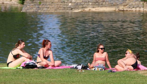 Osvježenje u rijeci Korani